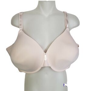 Olga Bra Size 44DD No Side Effects Full-Figure Contour T-Shirt Beige GB0561A